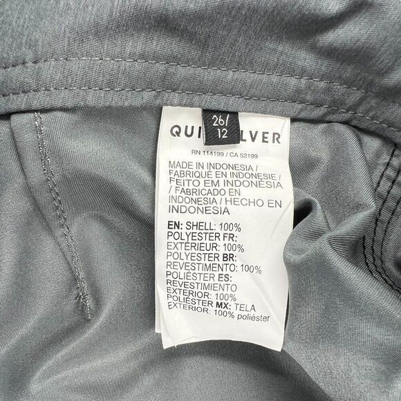 Quiksilver Boy's Everyday 19 Inch Length Boardshort Swim Trunks‎ - Picture 8 of 11